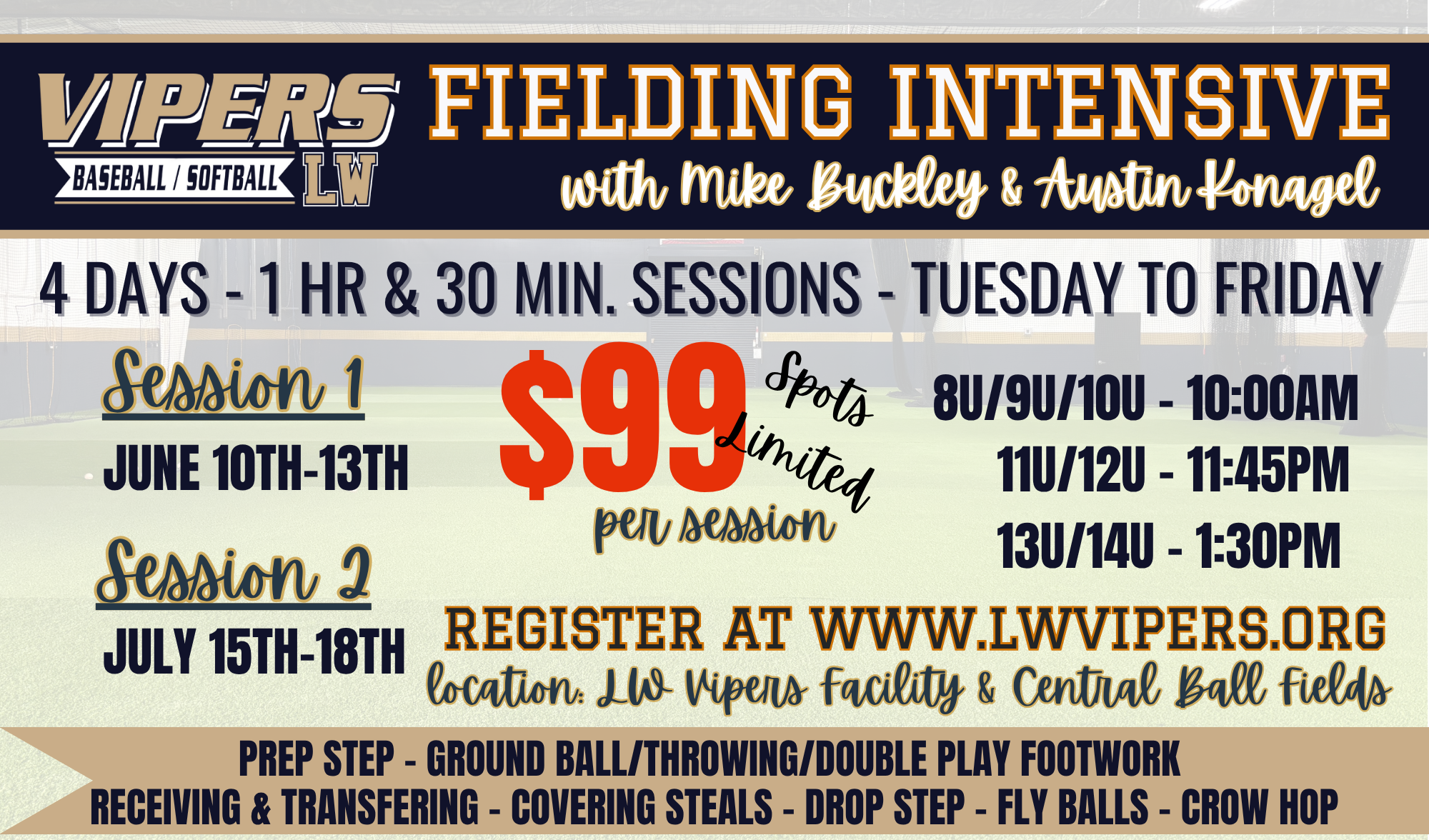Baseball Fielding Intensive
